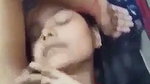 Sexy girl showing her sweet boob  giving Blowjob