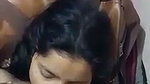 Sexy girl showing her sweet boob  giving Blowjob