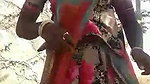 Village aunty showing her pussy  boob