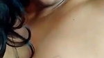 Sexy lady show her huge boobs