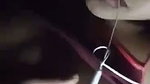 Village sexy girl showing her pink pussy on vc