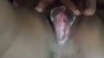 Village sexy girl showing her pink pussy on vc