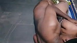 Village aunty fucking hard on floor with neighbour uncle