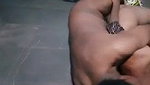 Village aunty fucking hard on floor with neighbour uncle