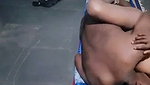 Village aunty fucking hard on floor with neighbour uncle