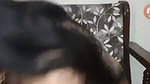 Beautiful sexy slim bhabhi using pink dilo  enjoying on live