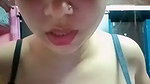 Bengali aunty showing her sweet boobs on live