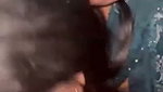 Beautiful girl blowjob in car and bedroom Faking
