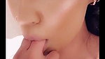 Dusky Horny Busty Wife Long Hair Loves Facial Sucking Little Dick