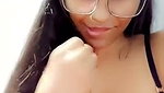 Dusky Horny Busty Wife Long Hair Loves Facial Sucking Little Dick