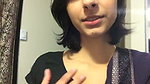 Desi bitch worships white cock