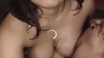 Sexy Mumbai girl give Blowjob licking her pussy by boyfriend on live