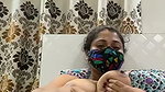 Beautiful sexy aunty drill her pussy  showing