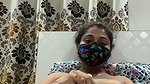 Beautiful sexy aunty drill her pussy  showing