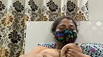 Beautiful sexy aunty drill her pussy  showing