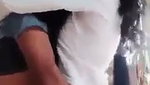 College girl fuck with her lover outside the College