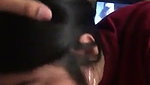 Mumbai girl give Blowjob to bf cock in hotel room