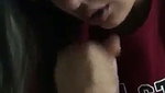 Mumbai girl give Blowjob to bf cock in hotel room