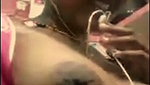 Sexy aunty showing her boobs on vc