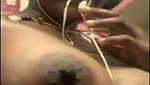 Sexy aunty showing her boobs on vc