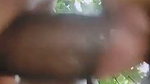 Aunty giving Blowjob  fuck in jungle