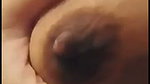 Beautiful girl showing boobs  bath
