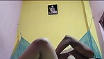 Boyfriend fuck hard his gf on bed