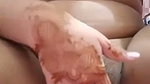 Beautiful hot girl showing her pink pussy