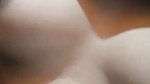 Sexy girl pressing her boobs  showing