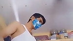Awesome looking bhabhi give Blowjob  cum on her boob