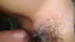 Sexy Babe fuck hard  cum inside her