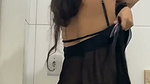 Sexy NRI gf nude show