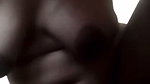 Beautiful lady show her hot figure on videocall