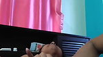 Hot  sexy girl showing her wet pussy  rubing