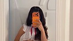 Mumbai girl showing her sexy figure