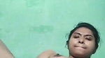 Sexy beautiful girl rubing her wet pussy  enjoying the pain