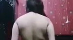 Beautiful girl showing her ass