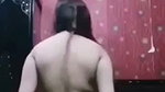 Beautiful girl showing her ass