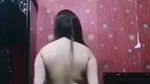 Beautiful girl showing her ass
