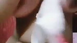 Sexy girl showing her boobs on vc