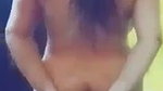 Sexy girl showing her hot figure