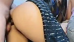 Big ass bhabhi fucking hard in Doggy  moan