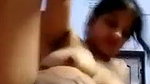 beautiful girl rubing her pussy  showing