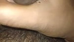 Boy jerking his dick  try to wet his cock