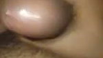 Boy jerking his dick  try to wet his cock
