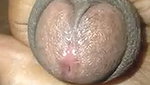 Boy jerking his dick  try to wet his cock