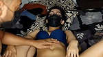 Boyfriend rubing girlfriend pussy  she enjoying it