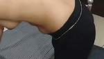 Hot  sexy girl showing her asshole
