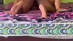 Husband share his wife with friend  cum on her face