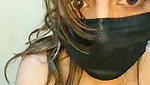 Sexy girl rubing her pussy  showing asshole